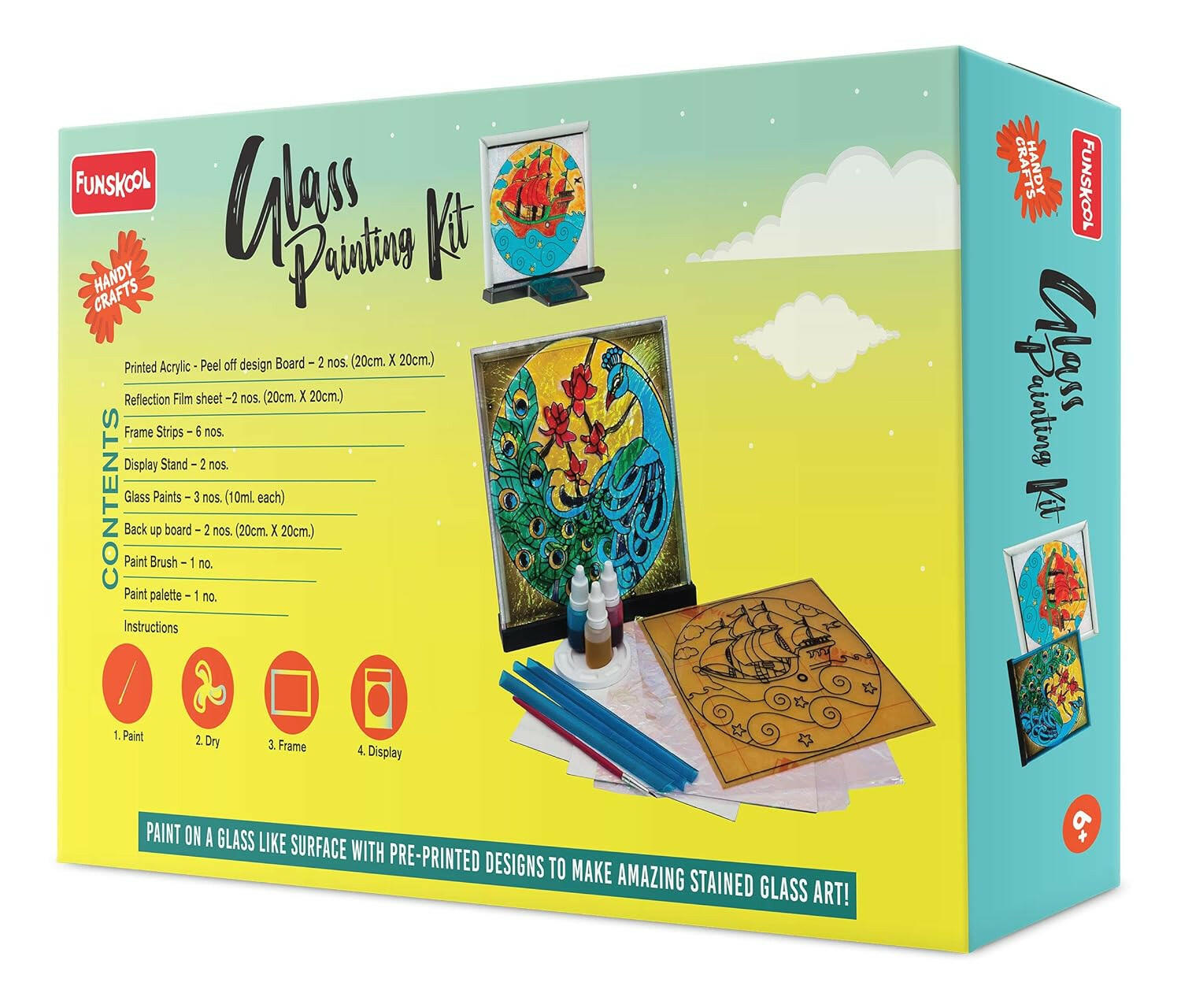 FUNSKOOL (INDIA) LTD Glass Painting  Go Science Goods.