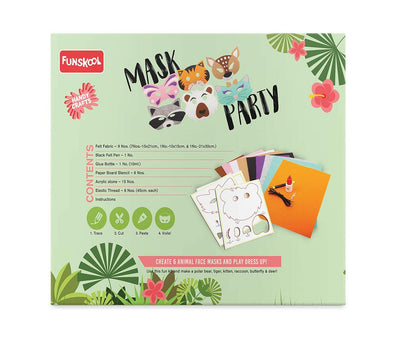FUNSKOOL (INDIA) LTD Mask Party  Go Science Age 5 Yrs + | DIY face masks | DIY Art and Craft.