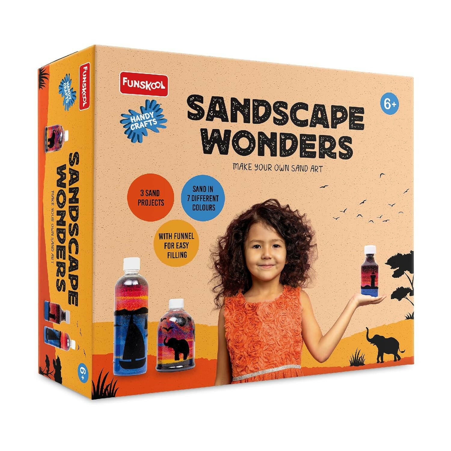 FUNSKOOL (INDIA) LTD Sandscape Wonders  Go Science Goods.