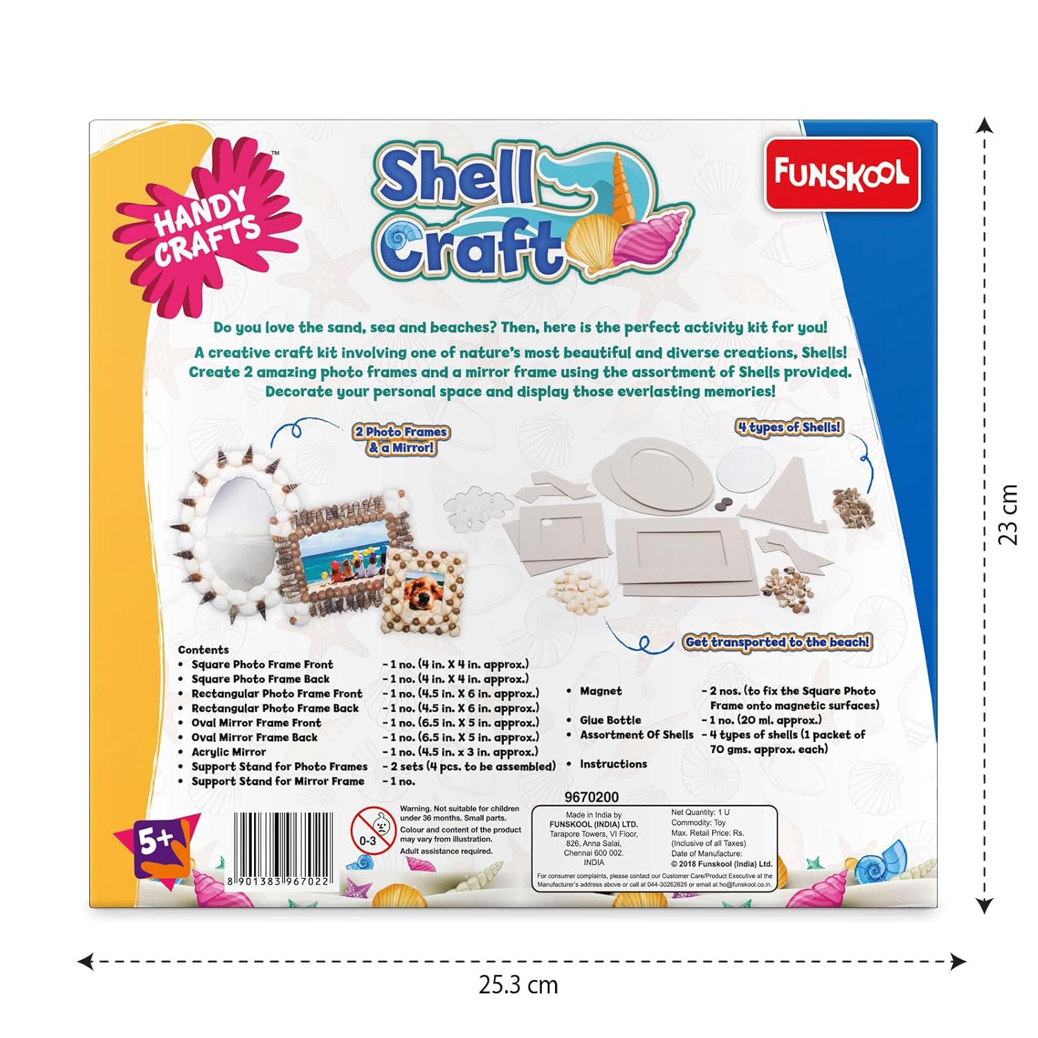 Funskool Handycrafts Shell Craft 2