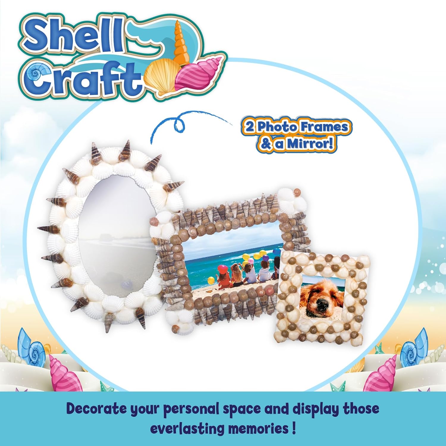 Funskool Handycrafts Shell Craft 5