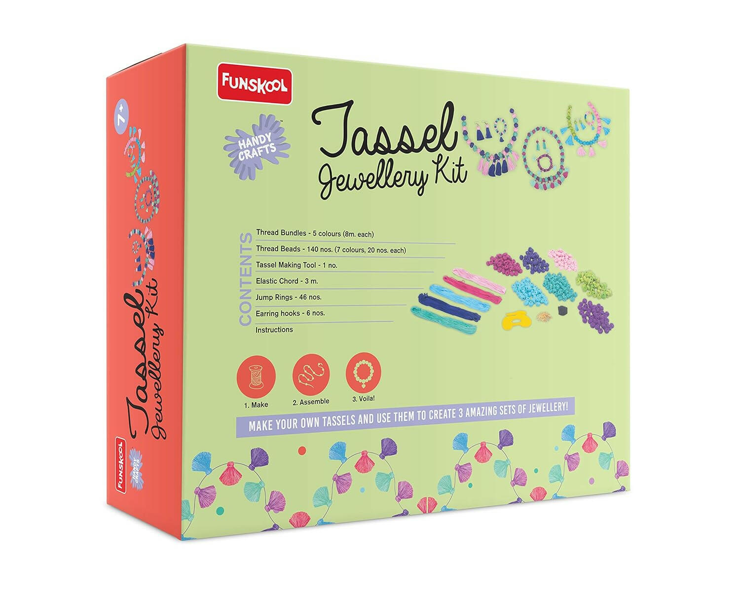 FUNSKOOL (INDIA) LTD Tassel Jewellery  Go Science Goods.