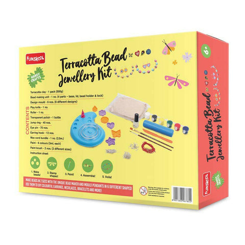 FUNSKOOL (INDIA) LTD TERRACOTTA BEAD JEWELLERY KIT  Go Science Goods.