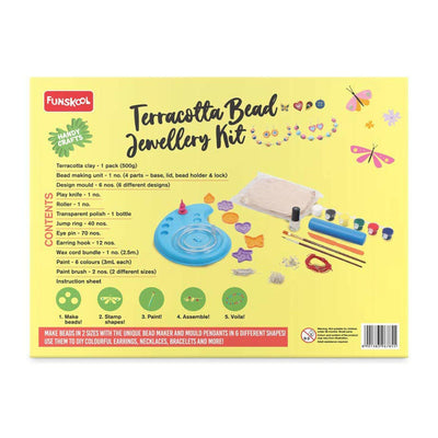 FUNSKOOL (INDIA) LTD TERRACOTTA BEAD JEWELLERY KIT  Go Science Goods.