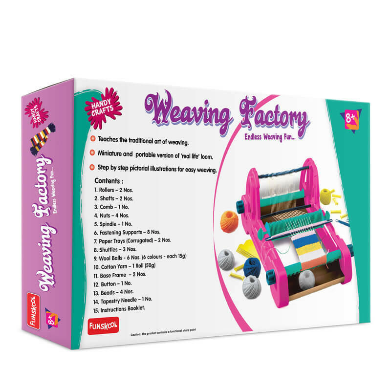 FUNSKOOL (INDIA) LTD Weaving Factory  Go Science Goods.
