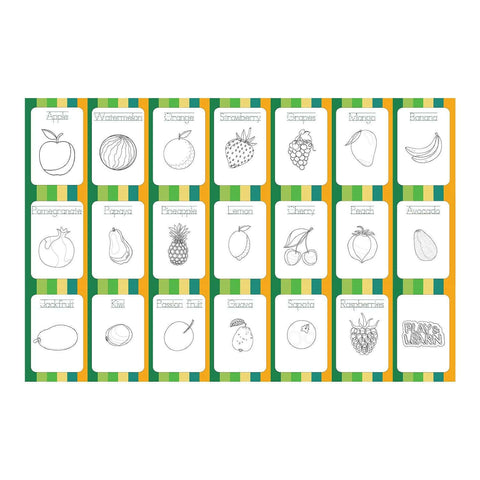 FUNSKOOL (INDIA) LTD Flash Cards Fruits (Let’s Learn & Sketch Fruits)  Go Science Goods.