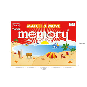 FUNSKOOL (INDIA) LTD Memory Match & Move  Go Science Visual Recall Skills | Age 5 + | 1-4 Players.