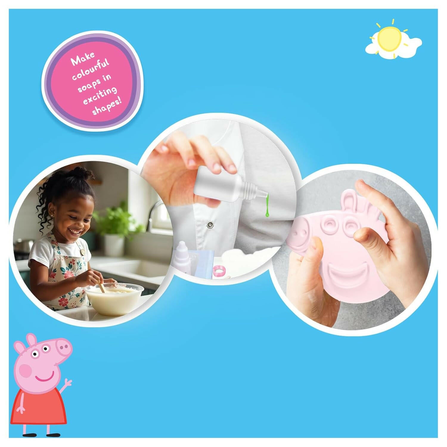 FUNSKOOL (INDIA) LTD Peppa Pig Soap Making Kit  Go Science Goods.