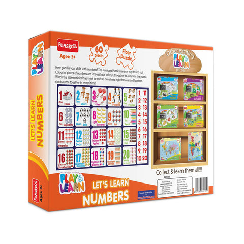FUNSKOOL (INDIA) LTD Numbers Puzzle  Go Science Goods.
