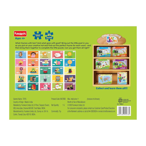 FUNSKOOL (INDIA) LTD Rhyming Words  Go Science Goods.