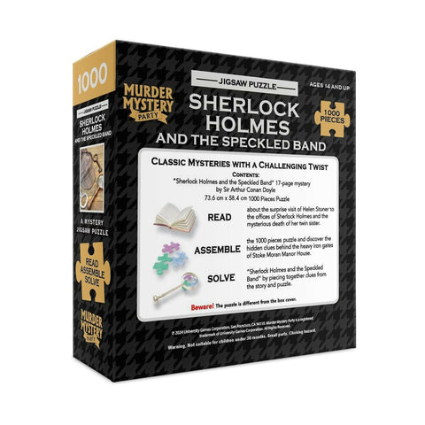 FUNSKOOL (INDIA) LTD SHERLOCK HOLMES AND THE SPECKLED BAND - 1000 PCS PUZZLE  Go Science Goods.