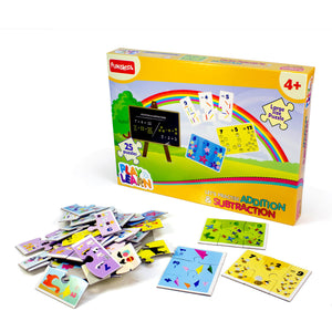 Funskool Play and Learn Lets-Practice-Additions-Subtractions-Puzzle Image 2
