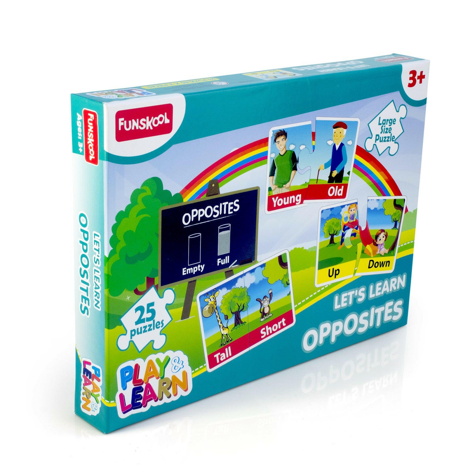 FUNSKOOL (INDIA) LTD Learn Opposites Puzzle  Go Science Goods.