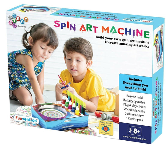Funvention Spin Art Machine  Go Science .
