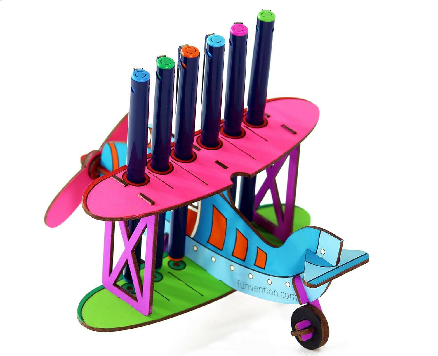 Funvention 3D Coloring Model - Bi-Plane Funvention  Go Science Goods.