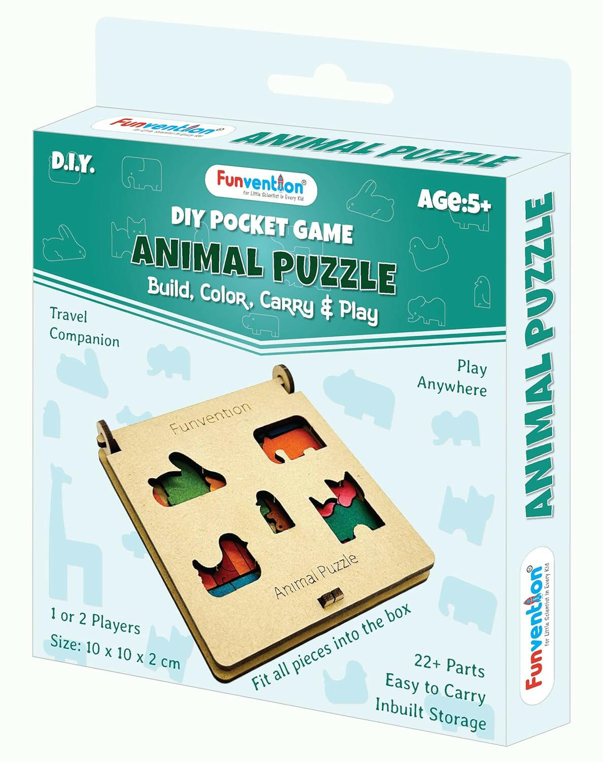 Funvention Pocket Game - DigiPuzzle Funvention  Go Science Goods.
