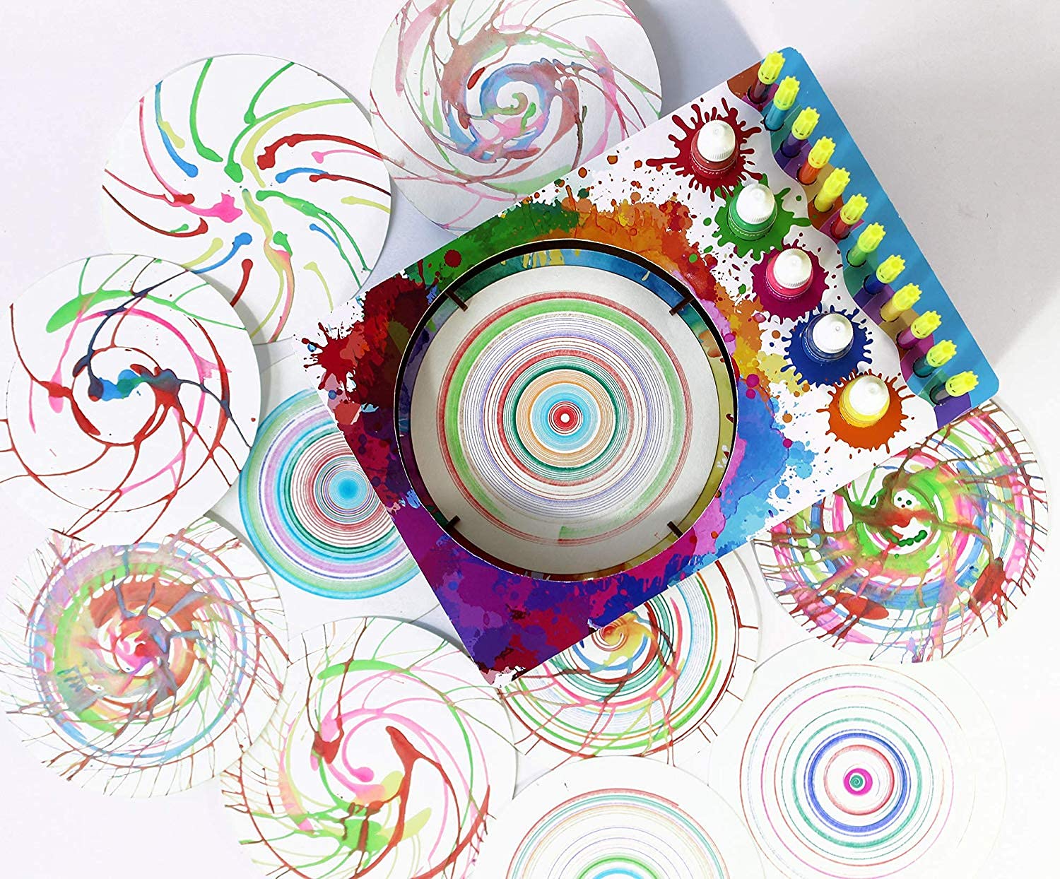 Funvention Spin Art Machine Go Science Image 2