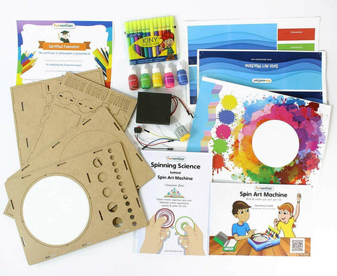 Funvention Spin Art Machine  Go Science .