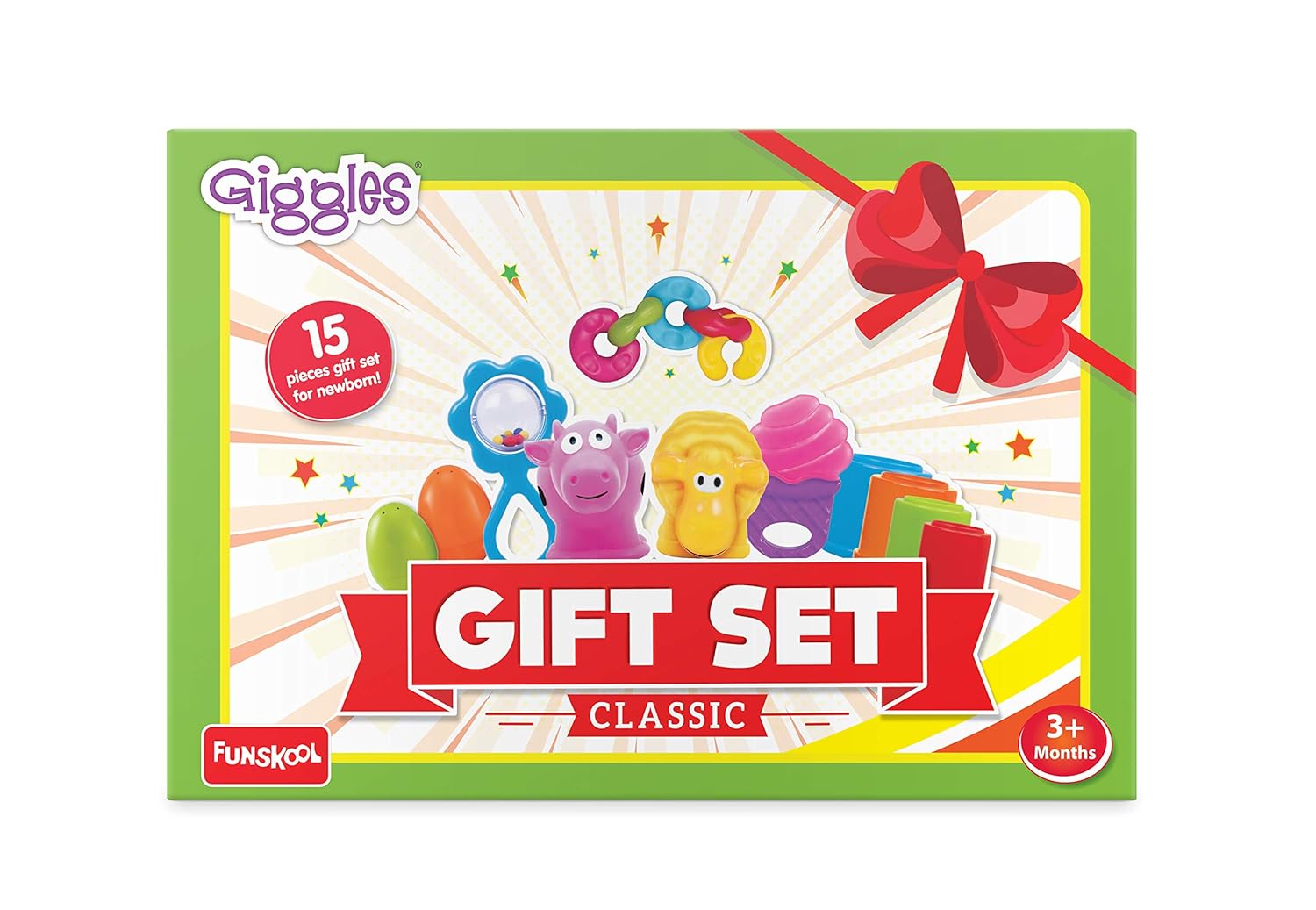 Giggles Funskool - Gift Set Classic, Gift for New Born Baby 2