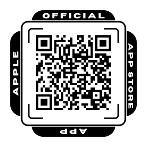 Scan QR code to open Apple App Store