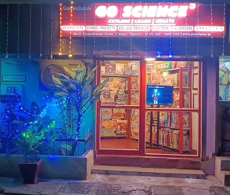 Go Science Chennai Store – Educational Toys, Science Kits, School Projects, Arts & Crafts