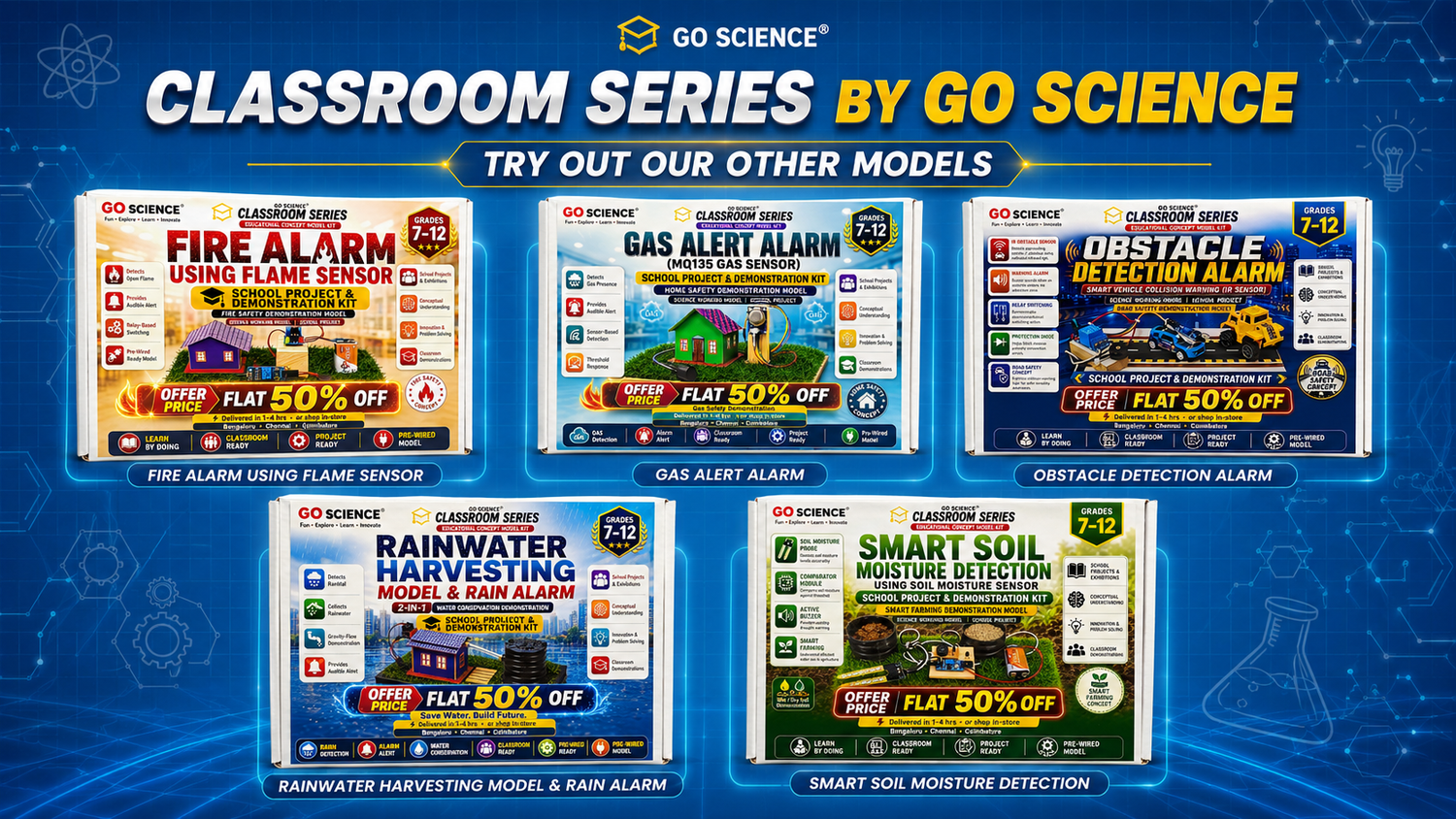 Go Science Classroom Series colourful digital learning manual