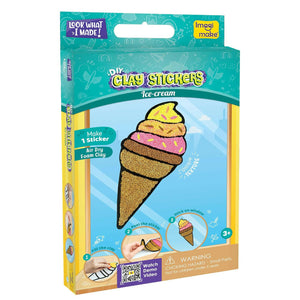 Imagimake Clay Stickers Ice Cream  Go Science 3 Yrs +.