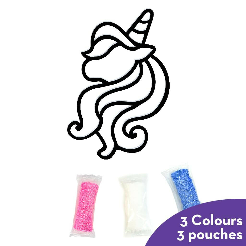 Imagimake Clay Sticker Micro Unicorn  Go Science 3 Yrs +.