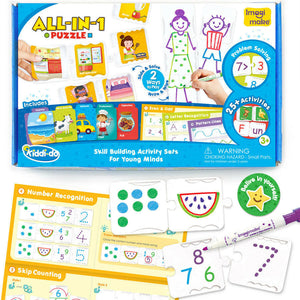 Imagimake Kiddi Do All in 1 Puzzle  Go Science DIY | ACTIVITY KIT | AGE 3+.
