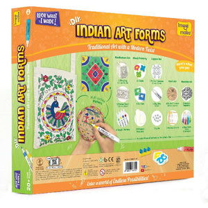 Imagimake Indian Art Forms Kit  Go Science 8 Yrs +.