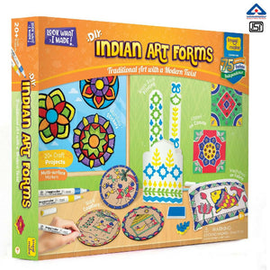 Imagimake Indian Art Forms Kit  Go Science 8 Yrs +.