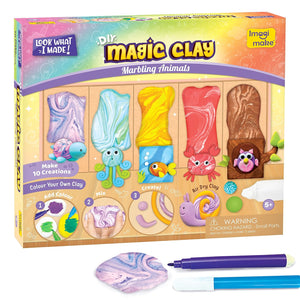 Imagimake Magic Clay Animals Image 1