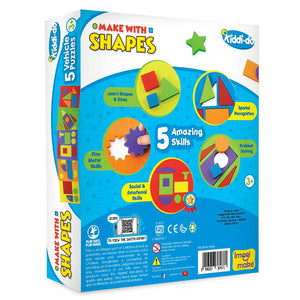 Imagimake Make with Shapes Vehicles Theme  Go Science Goods.