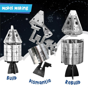 Imagimake Man's Journey To Moon Apollo - 11 - Mapology  Go Science Goods.