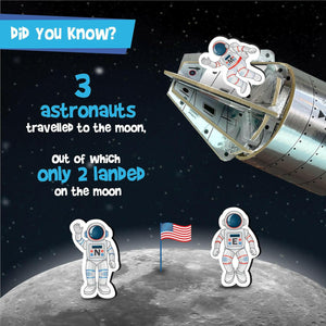 Imagimake Man's Journey To Moon Apollo - 11 - Mapology  Go Science Goods.