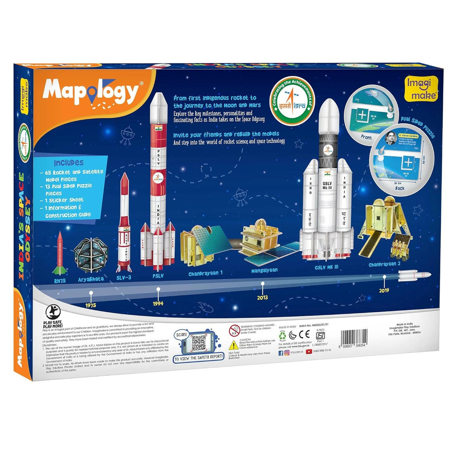Imagimake India's Space Odyssey (ISRO)  Go Science Goods.