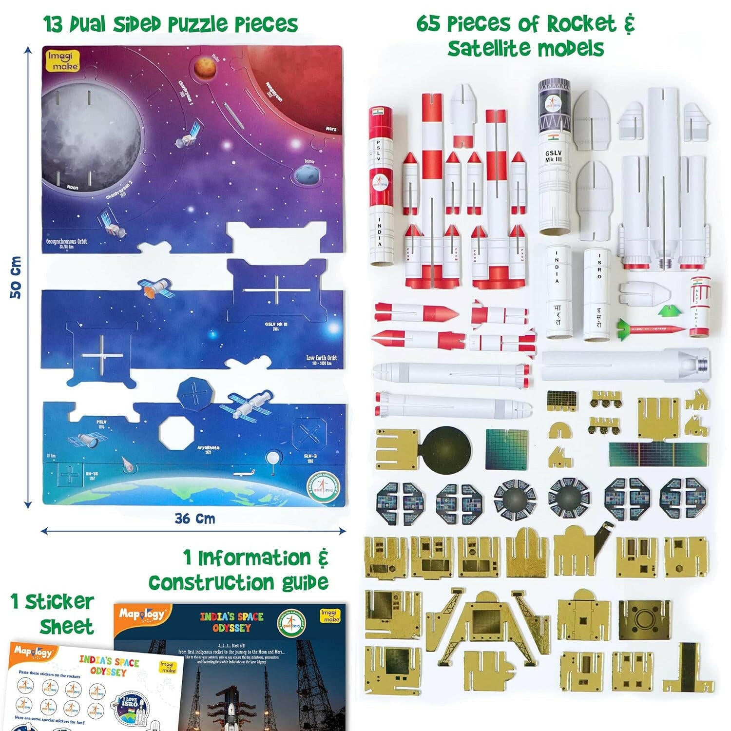 Imagimake India's Space Odyssey (ISRO)  Go Science Goods.