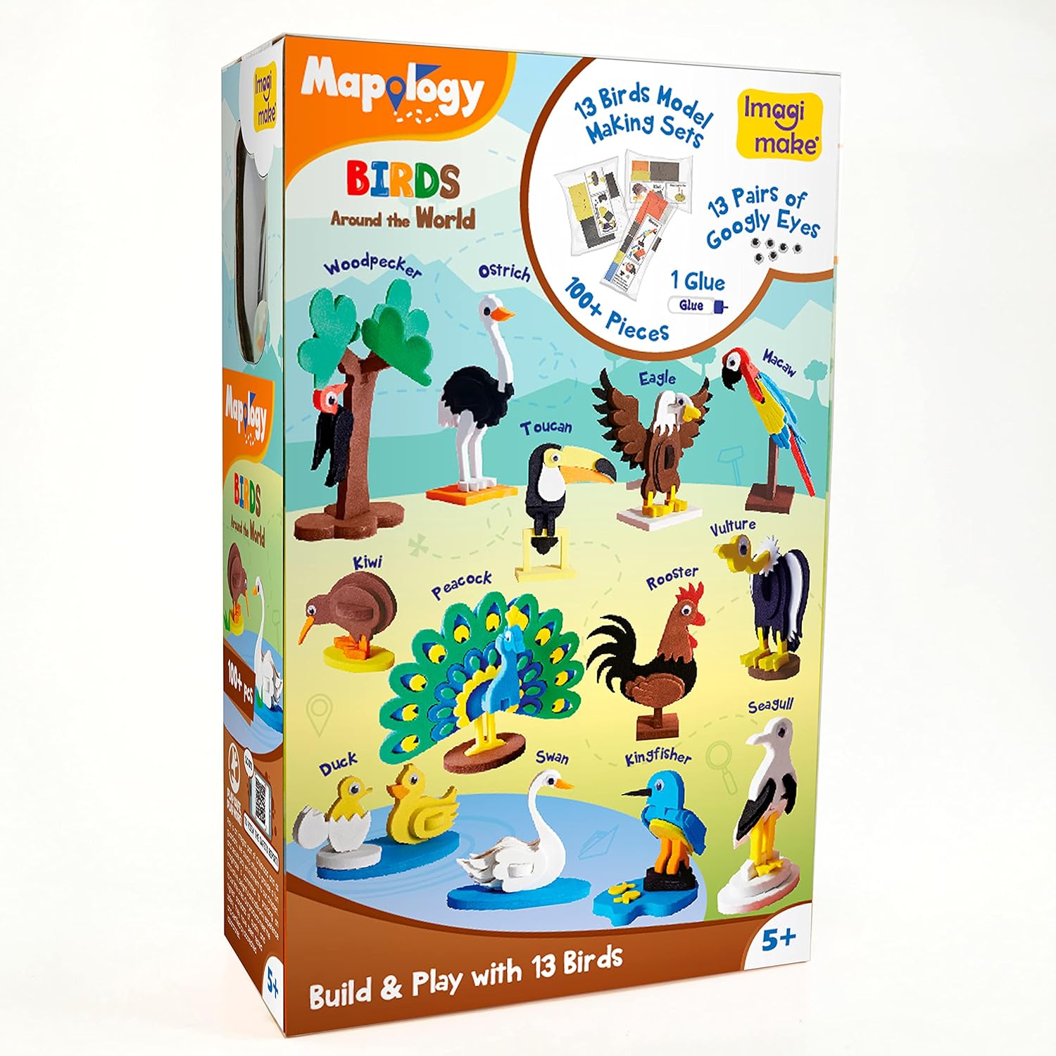 Imagimake Mapology Birds Around The World Image 2