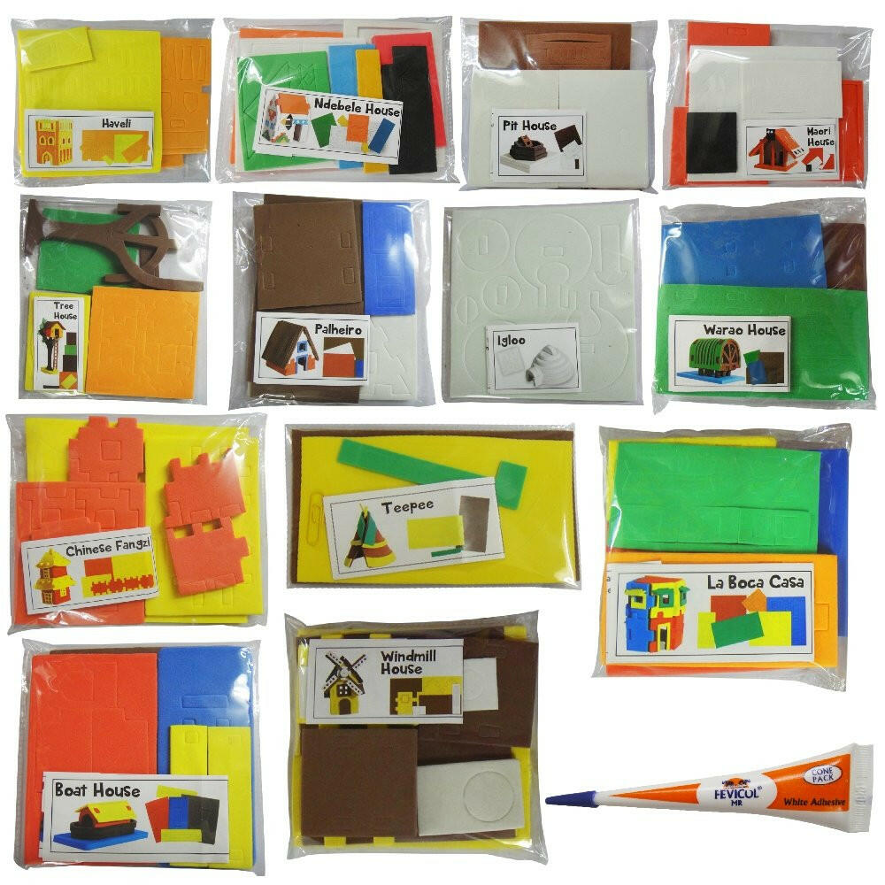 Imagimake Houses Around the World  Go Science 5 Yrs +.