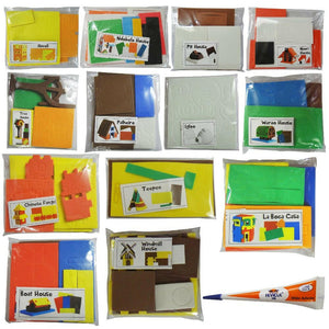 Imagimake Houses Around the World  Go Science 5 Yrs +.
