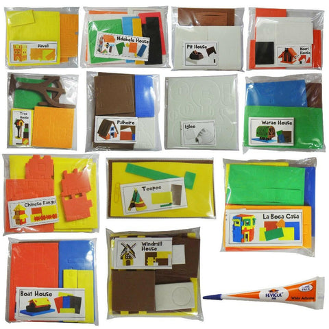 Imagimake Houses Around the World  Go Science 5 Yrs +.