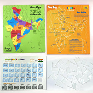 Imagimake Mapology India States with Capitals  Go Science Goods.