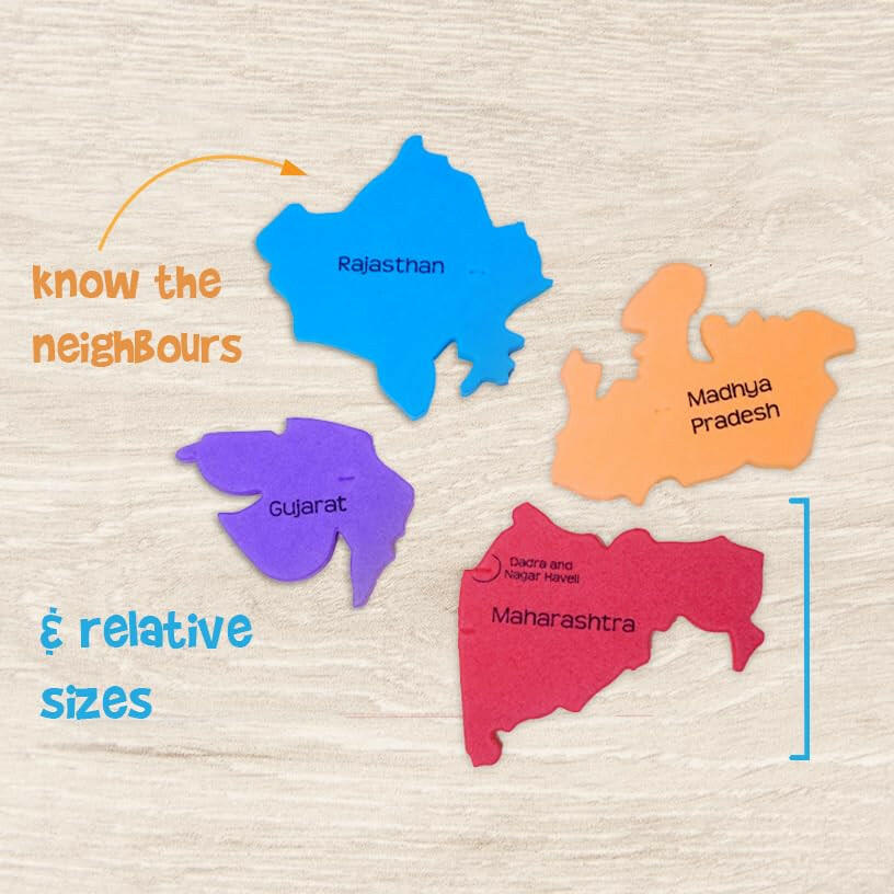 Imagimake Mapology India States with Capitals  Go Science Goods.