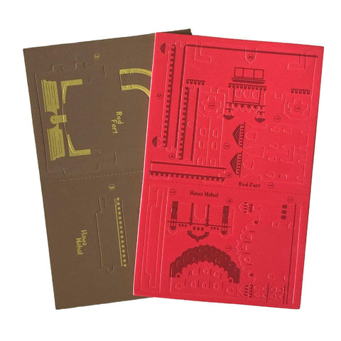 Imagimake Red Fort & Hawa Mahal - Monuments Of India - Mapology  Go Science DIY | ACTIVITY KIT | AGE 5+ | INDIAN MONUMENTS MAKING.