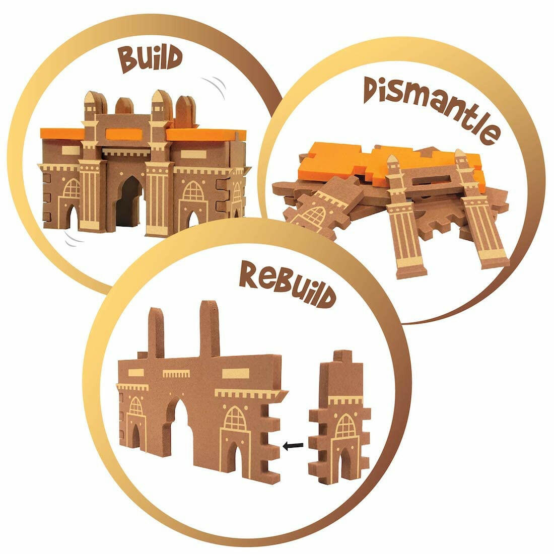 Imagimake Monuments of India Mapology  Go Science DIY | ACTIVITY KIT | MONUMENTS MAKING | AGE 5+.