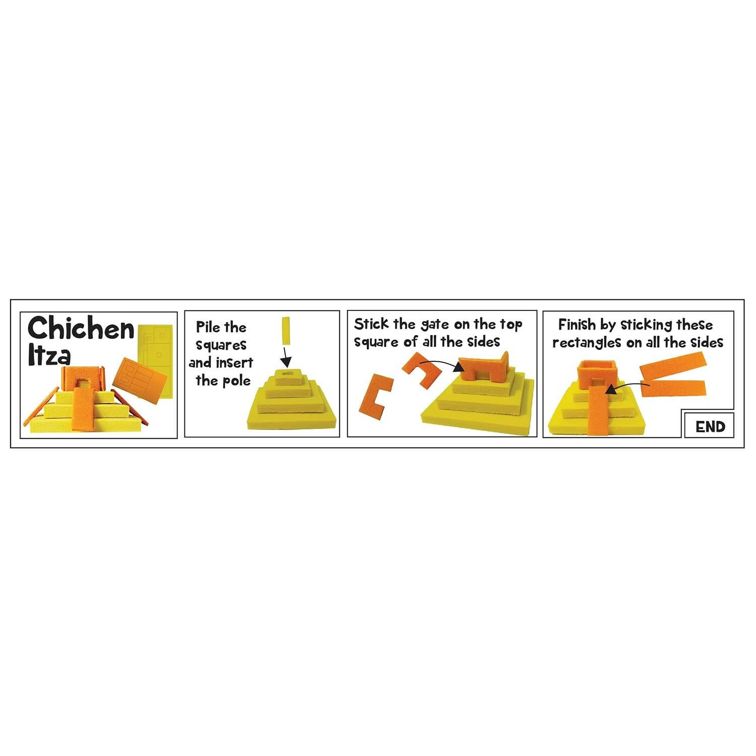 Imagimake Monuments Around The World Mapology  Go Science DIY | 3D Miniature Models | Age 5+ | World Monuments Activity Kit.