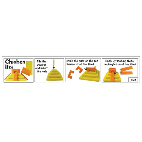 Imagimake Monuments Around The World Mapology  Go Science DIY | 3D Miniature Models | Age 5+ | World Monuments Activity Kit.
