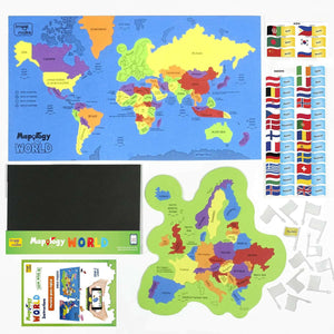 Imagimake Mapology World Augmented Reality  Go Science DIY | MAP ACTIVITY KIT | 5+ | WORLD MAP | AR.
