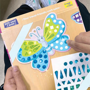 Imagimake Mirror Mosaic Butterfly & Peacock  Go Science DIY | Arts & CRAFT | AGE 3+ | Mirror Mosaic Craft.