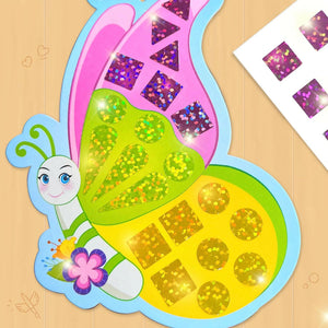 Imagimake Mirror Mosaic Butterfly & Peacock  Go Science DIY | Arts & CRAFT | AGE 3+ | Mirror Mosaic Craft.